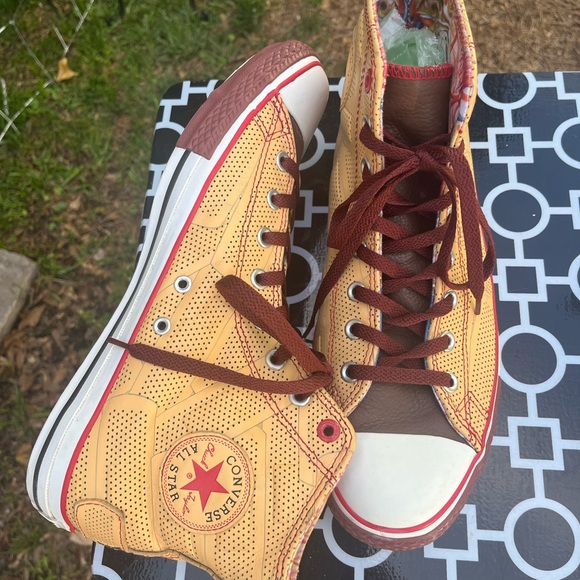 Converse Shoes | Rare Converse Red Dr Romanelli Ct Band Aid Sz 10.5 - Picture 4 of 9